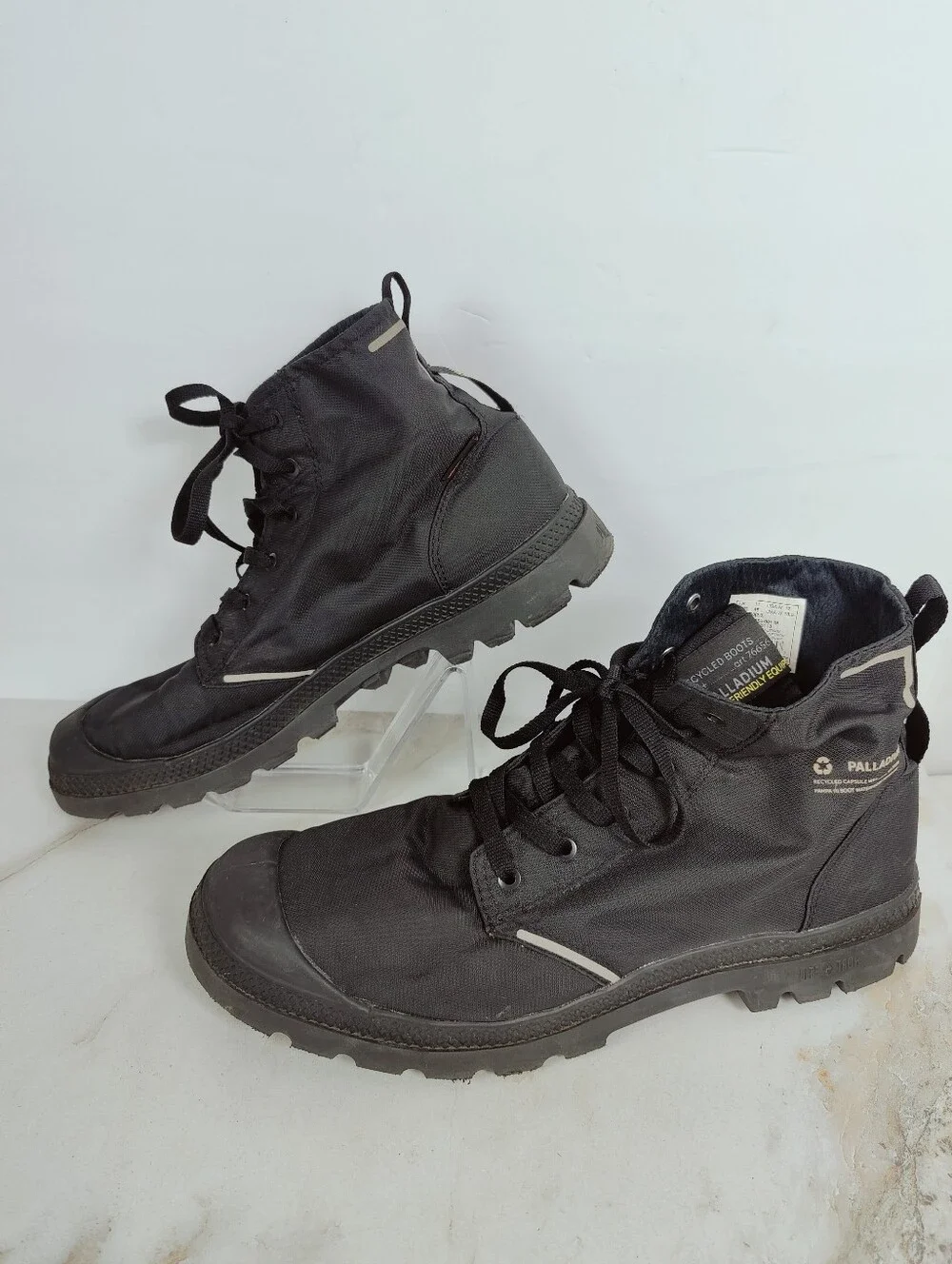 Palladium Pampa Lite+ RCYCLWP+ Waterproof Boots, Black, 12(M) 13.5(W)